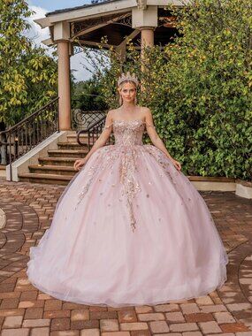 NEW BLUSH Evening Gown Floor Length Formal Elegant Stunning 1894